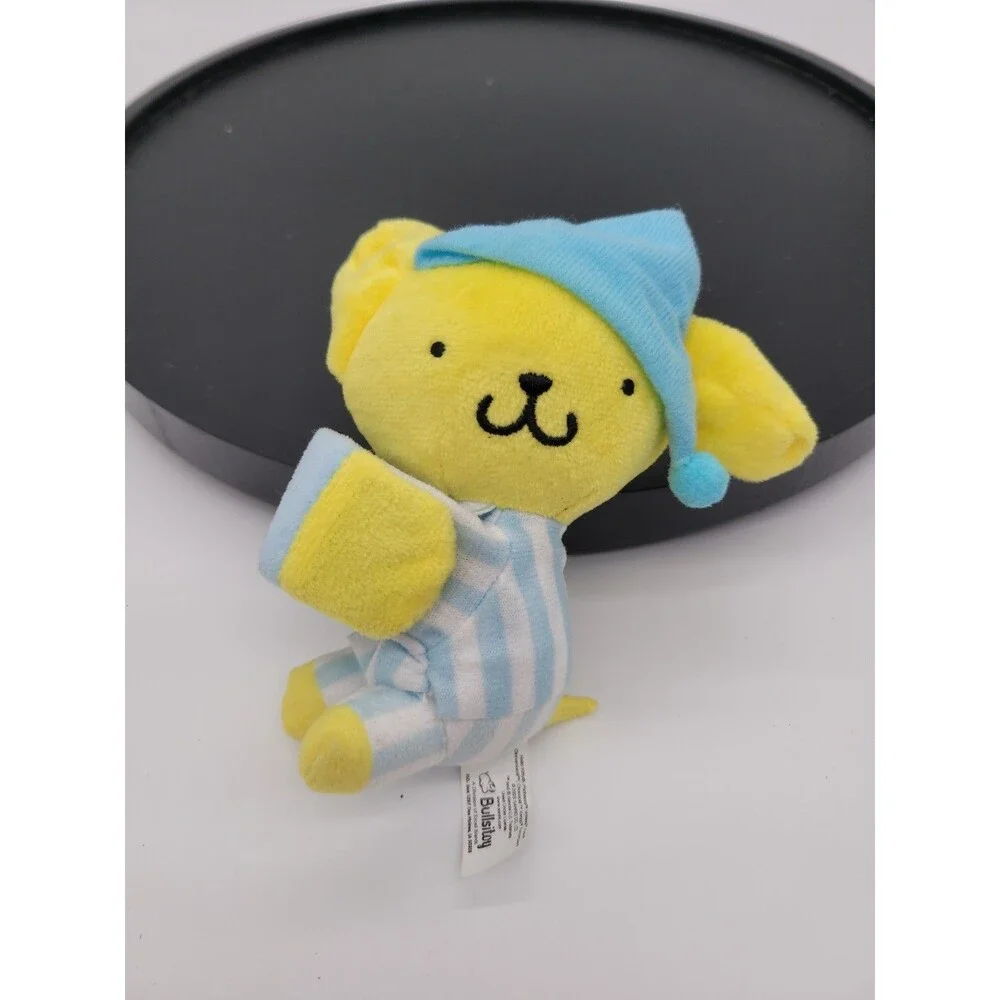 Hello Kitty + Friends Cutie Cuff Bedtime Series Plush Slap Band Pompompurin 5